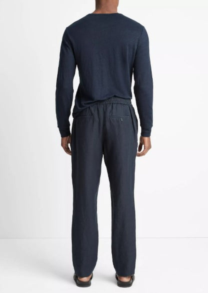 Vince Hemp Drawstring Pant - Coastal Navy