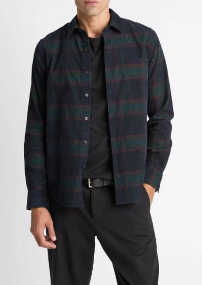 Vince Broken Twill Pullover Hoodie - Coastal