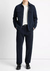 Vince Double-Knit Cotton-Blend Piqué Shirt Jacket