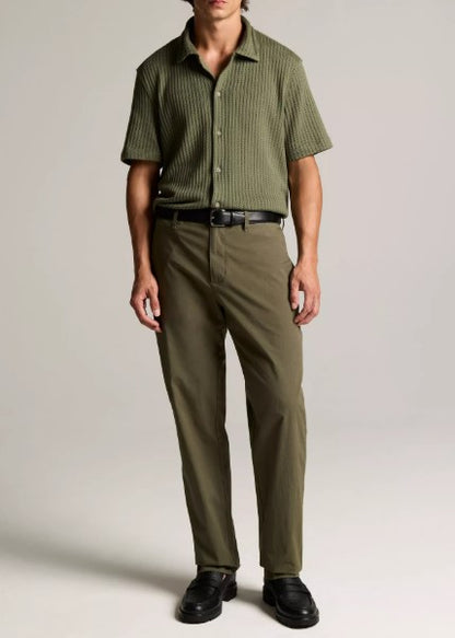 Vince Pointelle Cotton-Blend Button-Front Shirt - Coulter Green