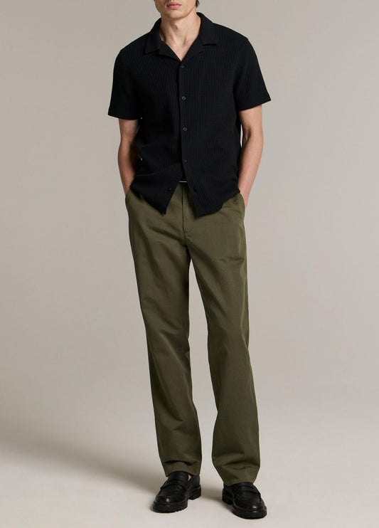 Vince Macro-Waffle Cotton-Blend Cabana Shirt - Coastal Blue