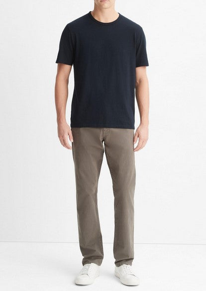 Vince Garment Dye Cotton T-Shirt - Washed Coastal