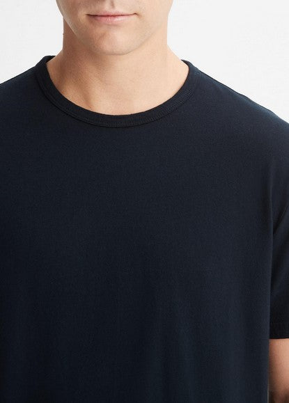 Vince Garment Dye Cotton T-Shirt - Washed Coastal