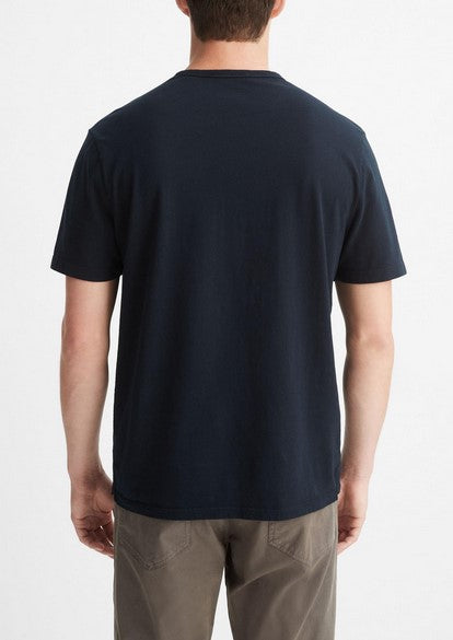 Vince Garment Dye Cotton T-Shirt - Washed Coastal