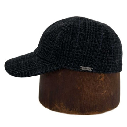 Wigens Charcoal Check Baseball Classic Cap