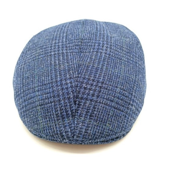 Wigens Ivy Modern Flat Cap Dark Blue