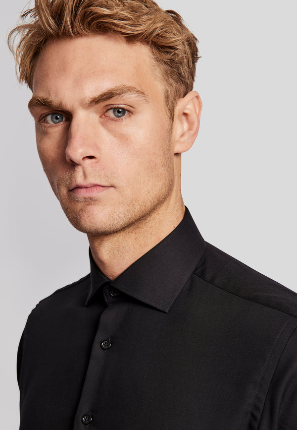Bruun & Stengade Miles shirt in Black – Raggs Fashion and Women