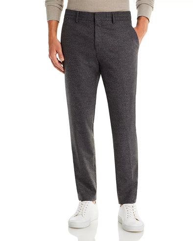 Hugo Boss Flannel Athleisure Pant in Grey