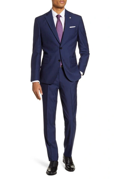 Ted Baker Jay Slim Fit Suit in High Blue