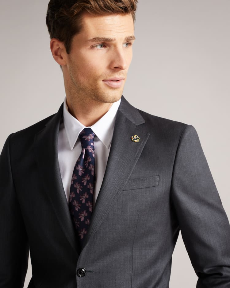 Ted Baker Jay Slim Fit Suit in High Blue – Raggs - Fashion for Men and Women