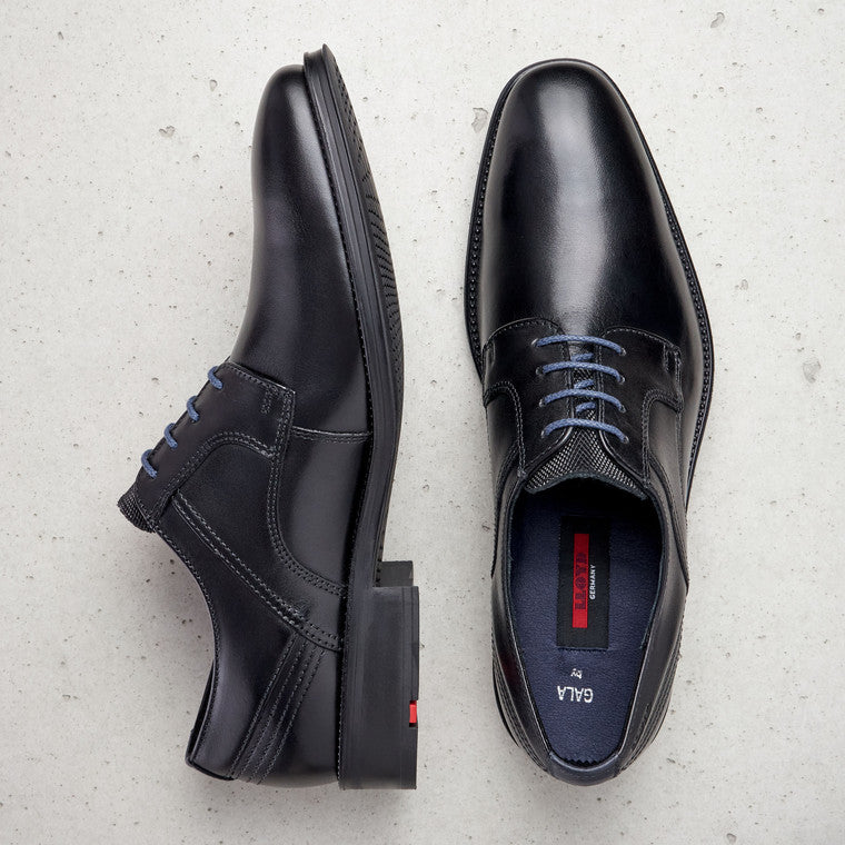 Lloyd Gala Shoe in Black Raggs - for Men and