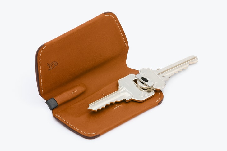 Mælkehvid Hick Såkaldte Bellroy Key Cover in Caramel – Raggs - Fashion for Men and Women