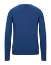Ferrante Cotton Crew Sweater in Bright Blue