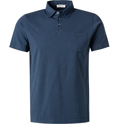 Crossley Haukur S/S Polo in Washed Blue