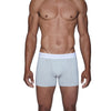 Wood Boxer Brief w/Fly in Heather Grey