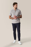 Godd Man Brand Knit Polo in Wet Weather