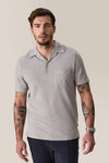 Godd Man Brand Knit Polo in Wet Weather