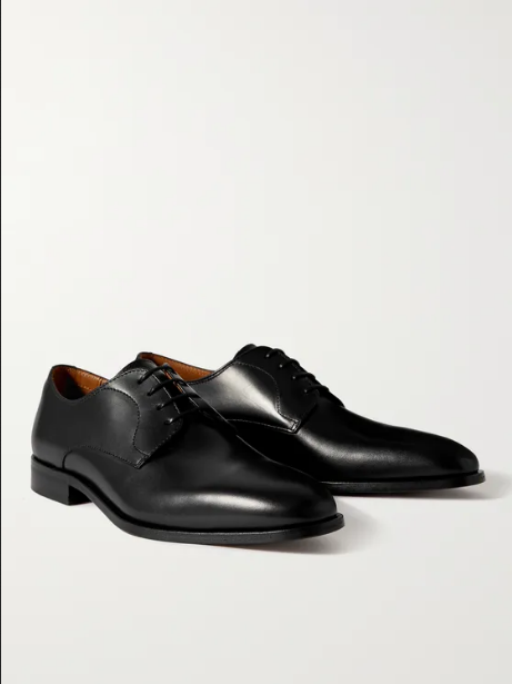 Chaussures Boss Libson Derbies en cuir lisse - Transfert Man