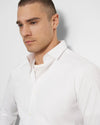 Theory Sylvain Wealth Shirt in White