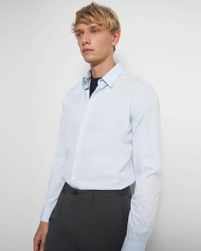 Theory Sylvain Wealth Shirt in Olympic