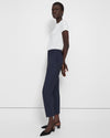 Theory Treeca Pant in Nocturne Navy