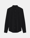 Theory Sylvain Structure Knit Shirt in Black