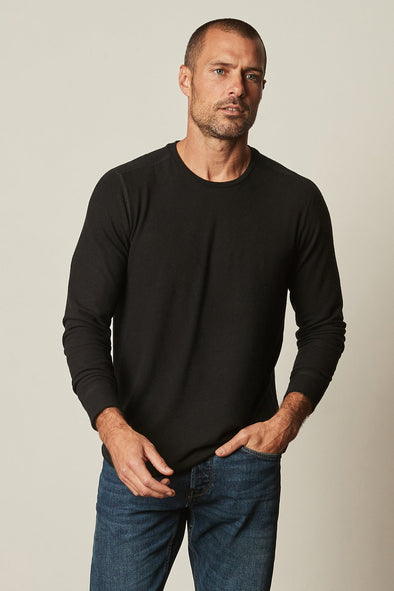 Velvet Bronson Jersey Knit Shirt in Black