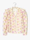 Xirena Lottie Shirt in Lilac Ikat